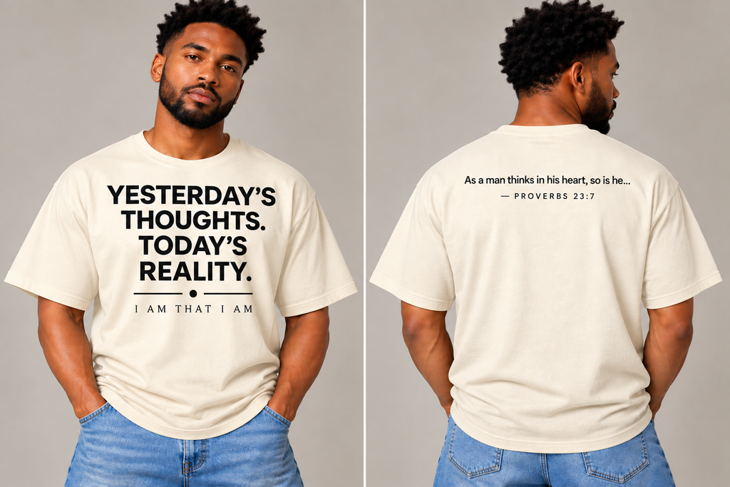 YESTERDAY'S THOUGHTS. TODAY'S REALITY.