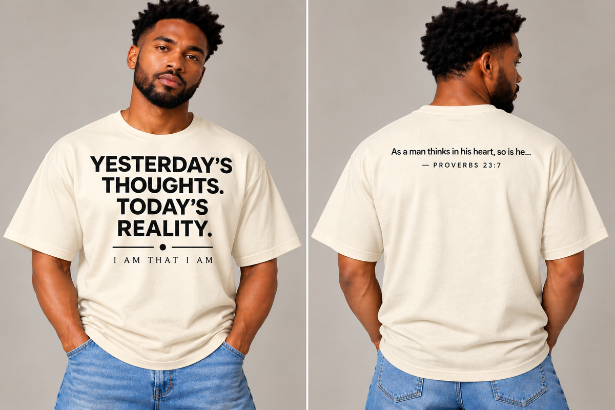 YESTERDAY'S THOUGHTS. TODAY'S REALITY.