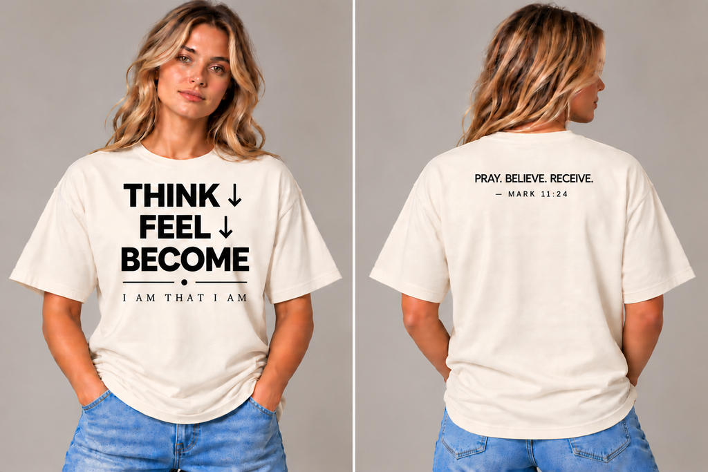 THINK ↓ FEEL ↓ BECOME