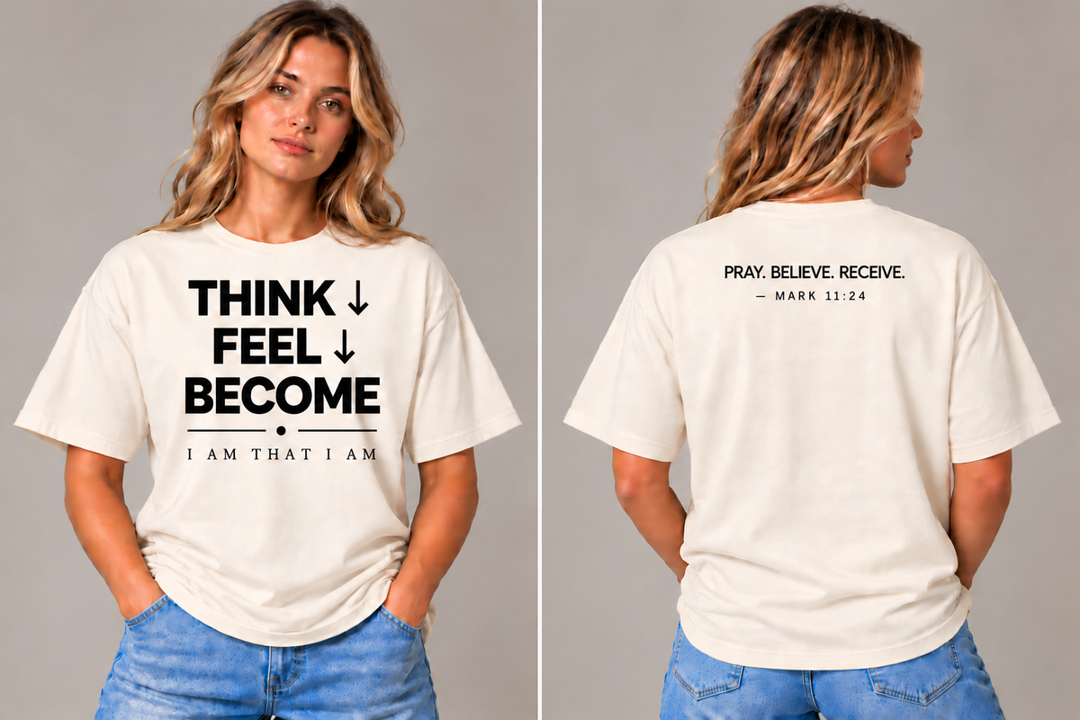 THINK ↓ FEEL ↓ BECOME