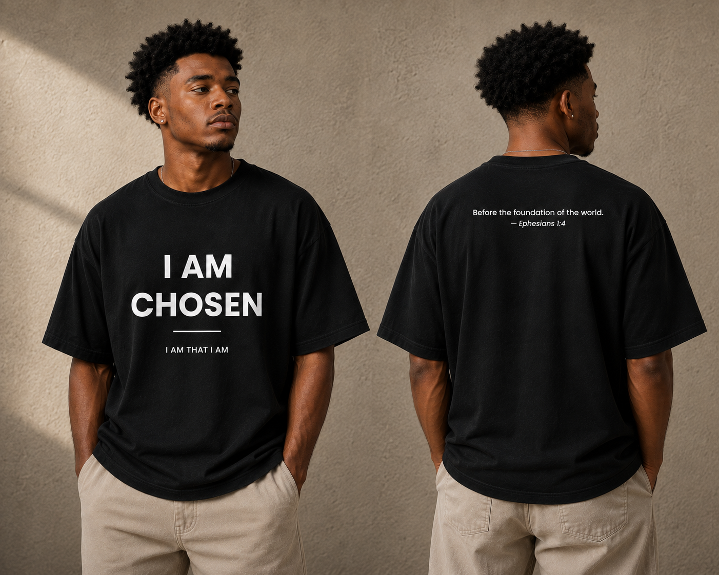 I AM CHOSEN Tee — Ephesians 1:4 Identity Collection