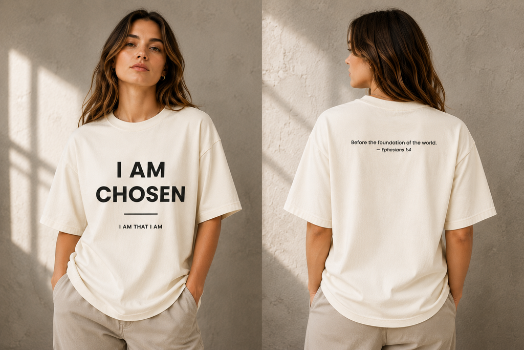 I AM CHOSEN Tee — Ephesians 1:4 Identity Collection