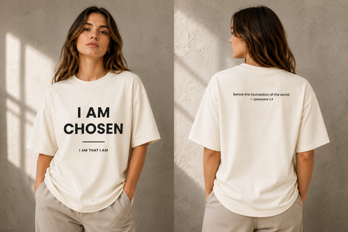 I AM CHOSEN Tee — Ephesians 1:4 Identity Collection