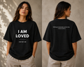 I AM LOVED Tee — Romans 8:38-39 Identity Collection