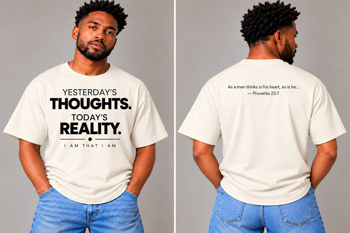 YESTERDAY'S THOUGHTS. TODAY'S REALITY.